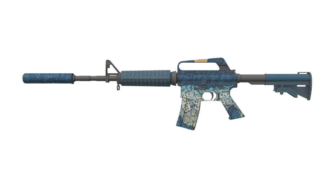 M4A1-S | Solitude seed #930, front