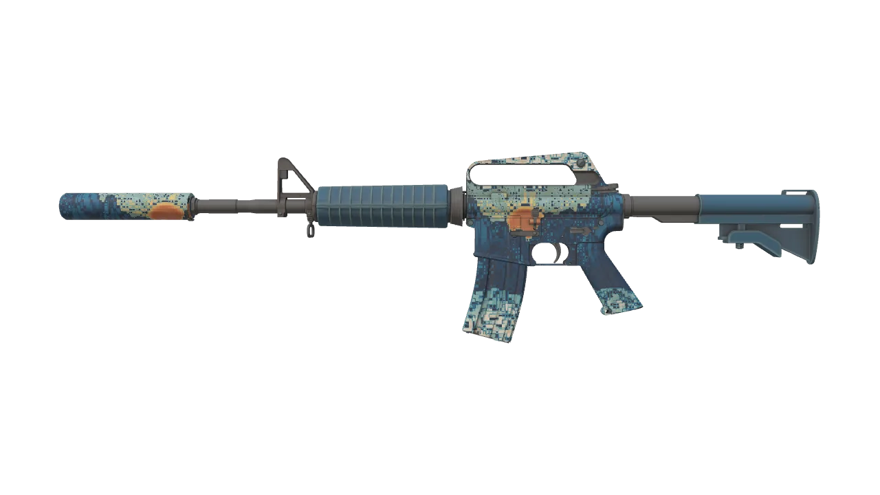M4A1-S | Solitude seed #934, front