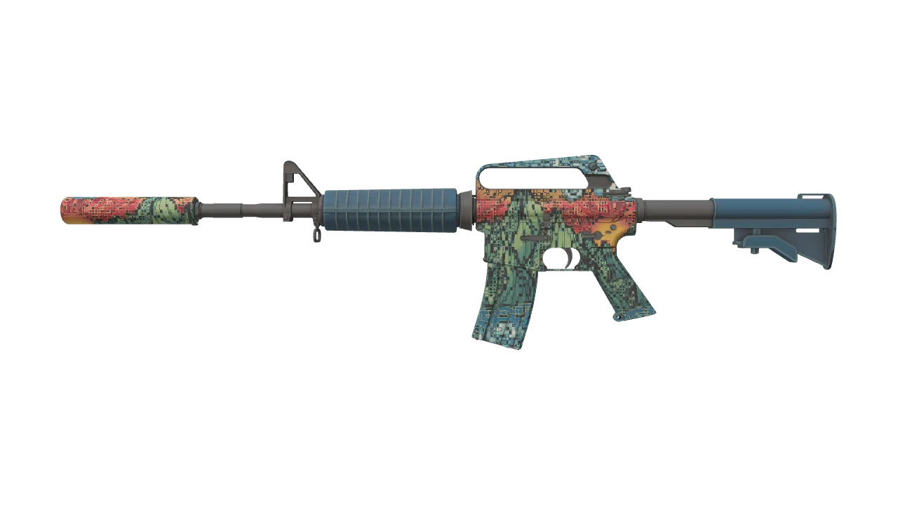 M4A1-S | Solitude seed #94, front