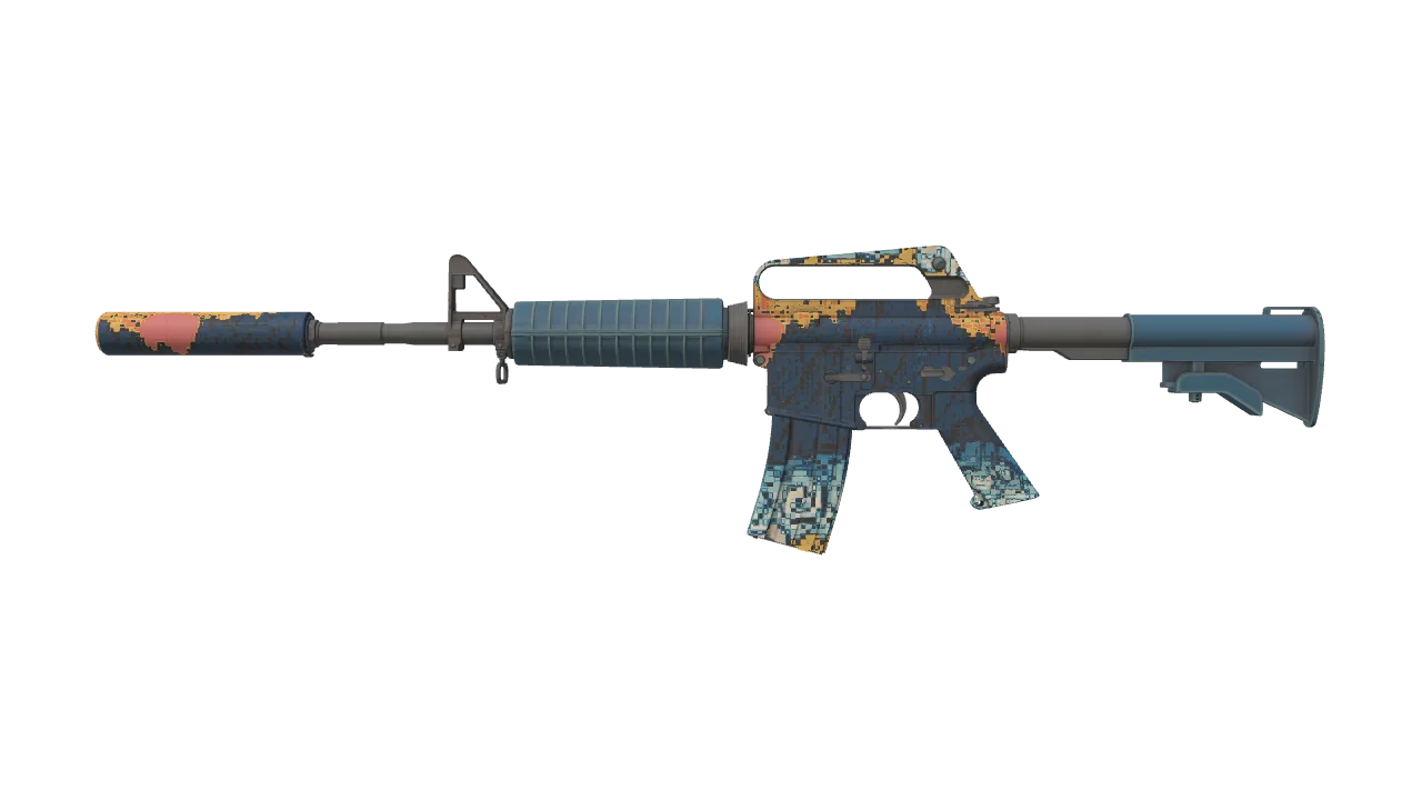 M4A1-S | Solitude seed #941, front