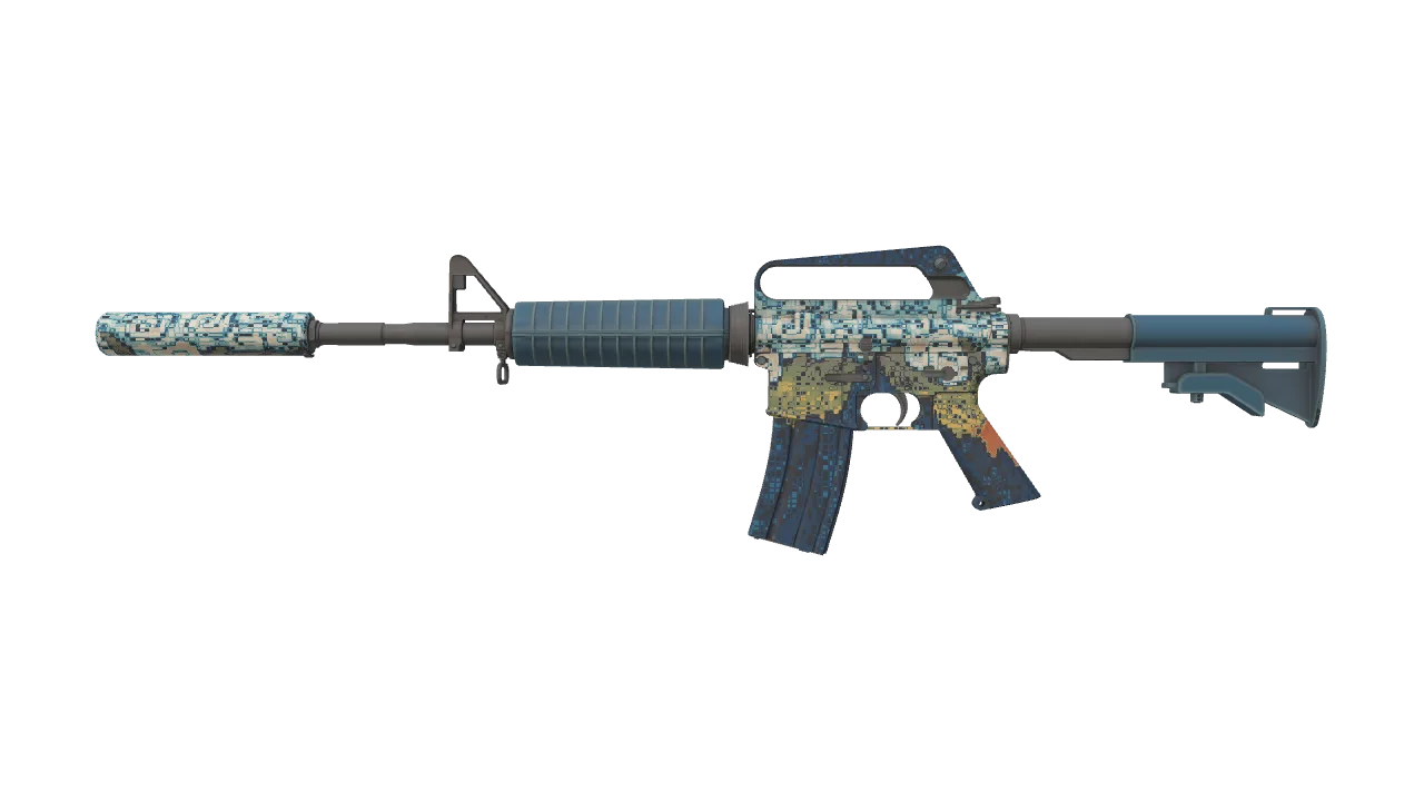 M4A1-S | Solitude seed #944, front