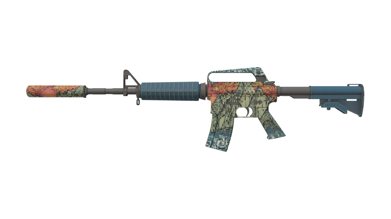 M4A1-S | Solitude seed #947, front