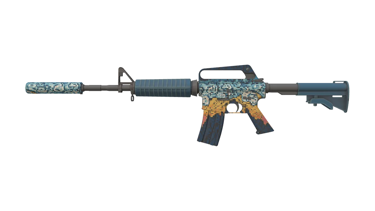 M4A1-S | Solitude seed #949, front