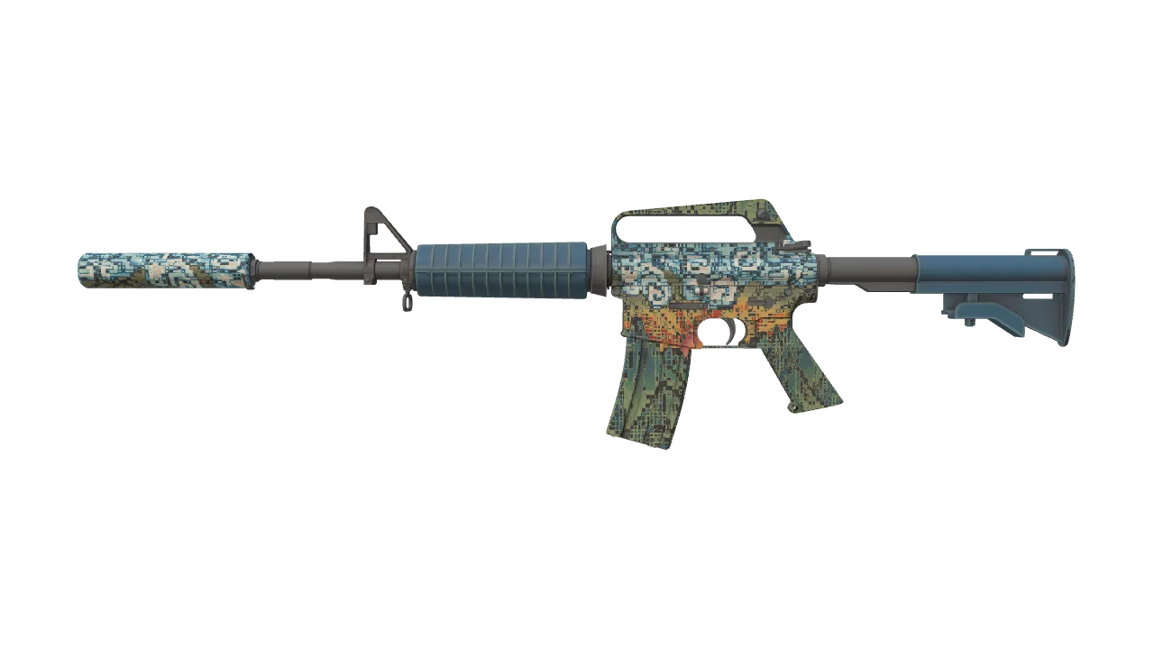 M4A1-S | Solitude seed #950, front