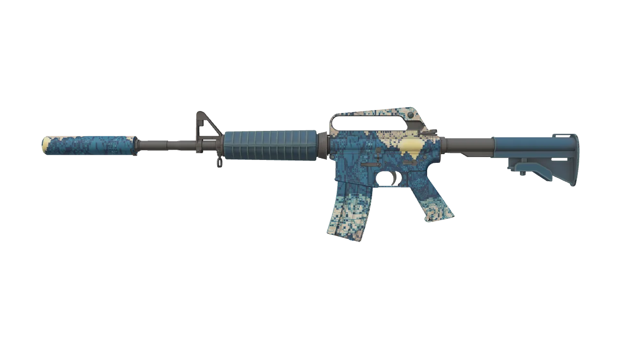 M4A1-S | Solitude seed #951, front
