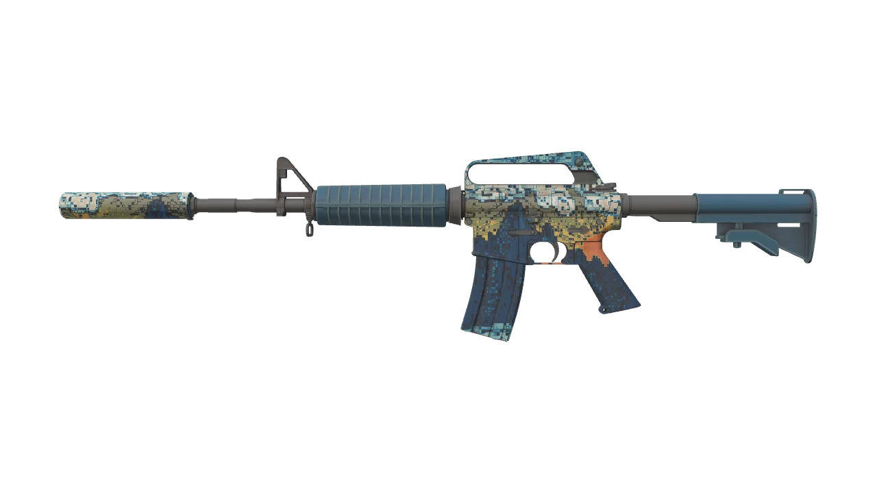 M4A1-S | Solitude seed #952, front