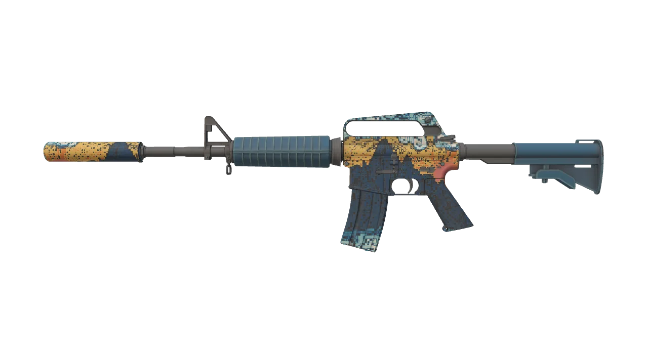 M4A1-S | Solitude seed #954, front
