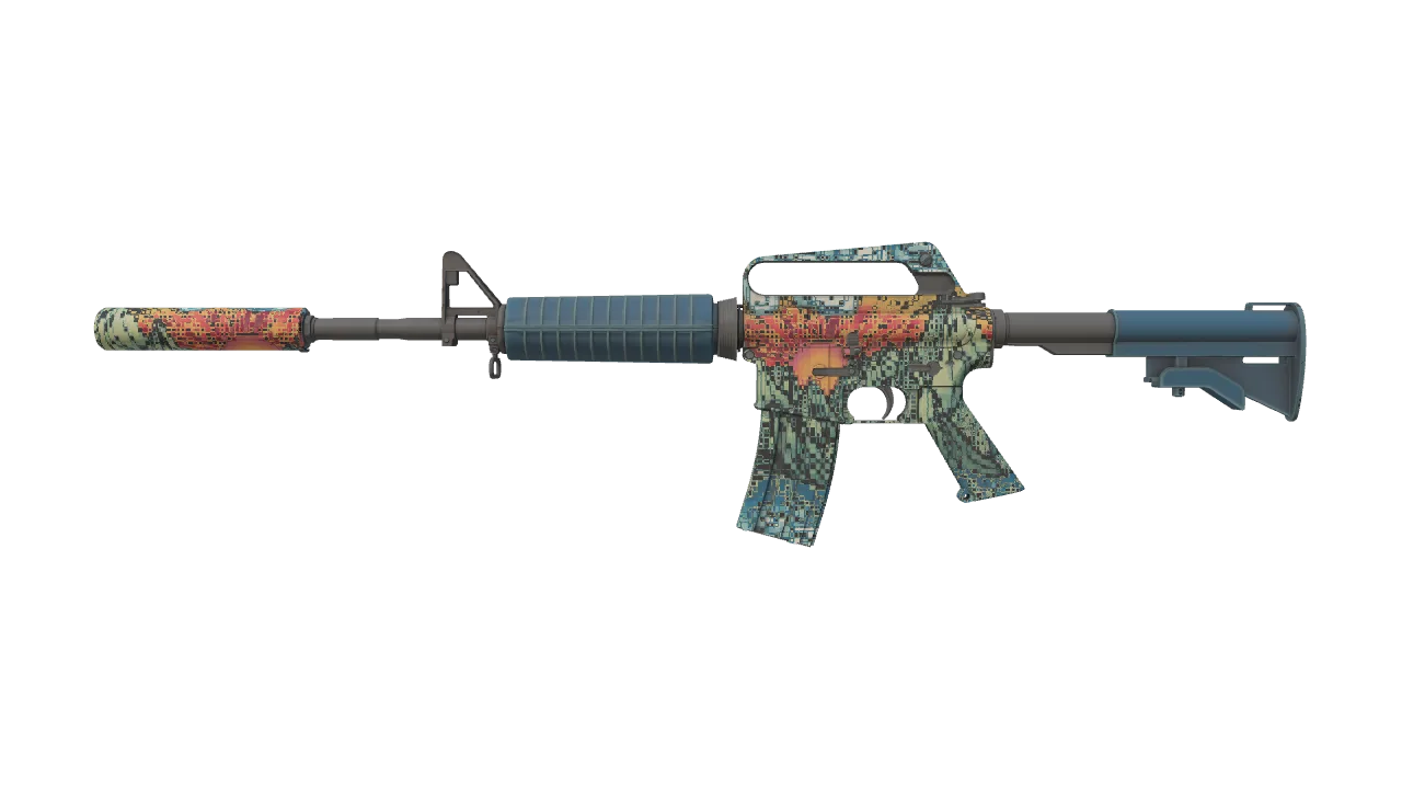 M4A1-S | Solitude seed #956, front