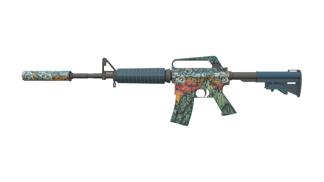 M4A1-S | Solitude seed #958, front