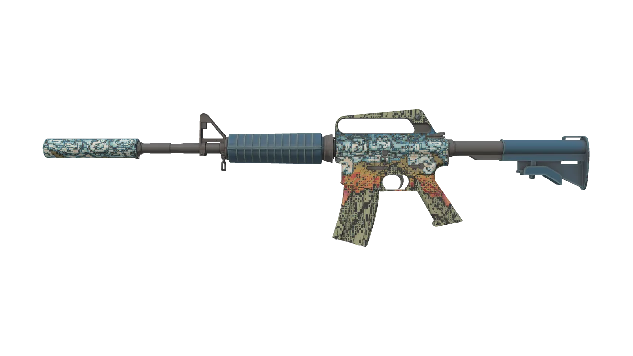 M4A1-S | Solitude seed #960, front