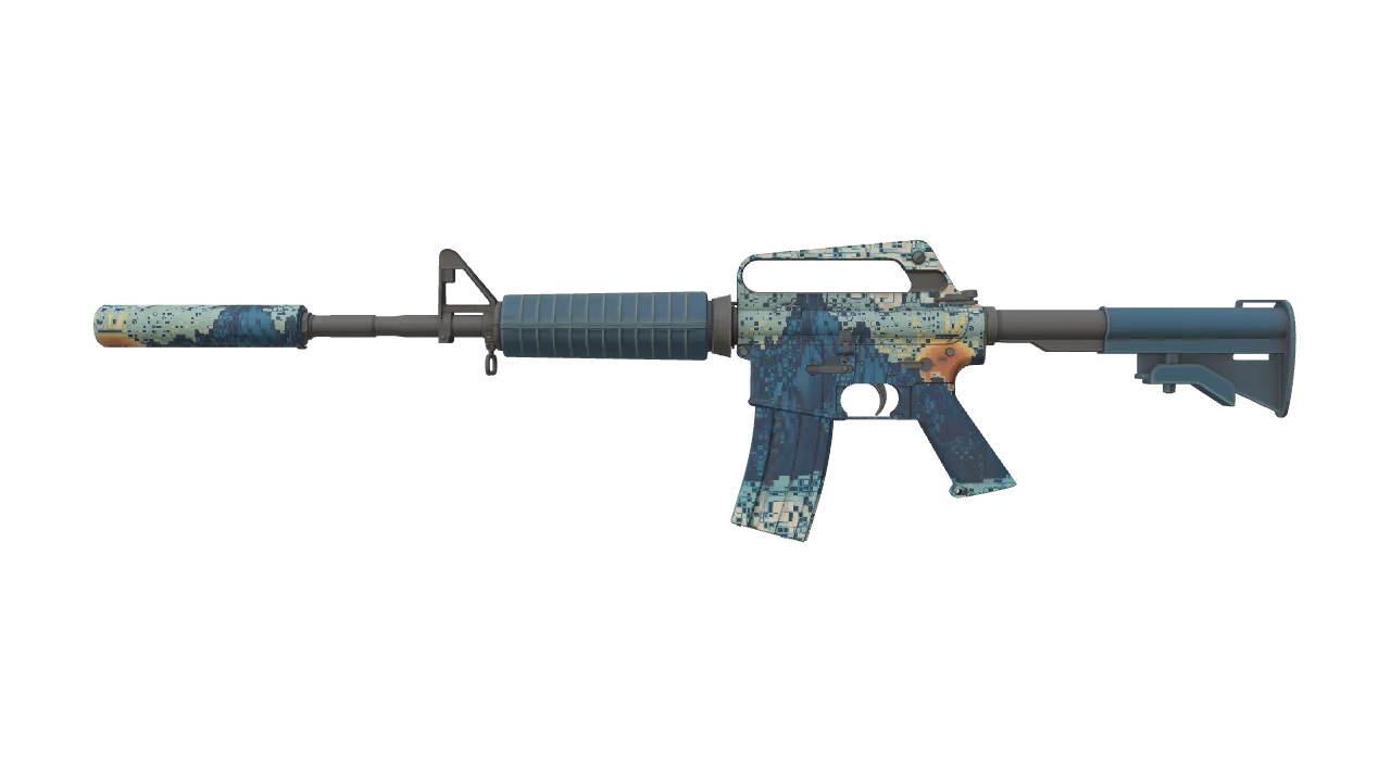 M4A1-S | Solitude seed #961, front
