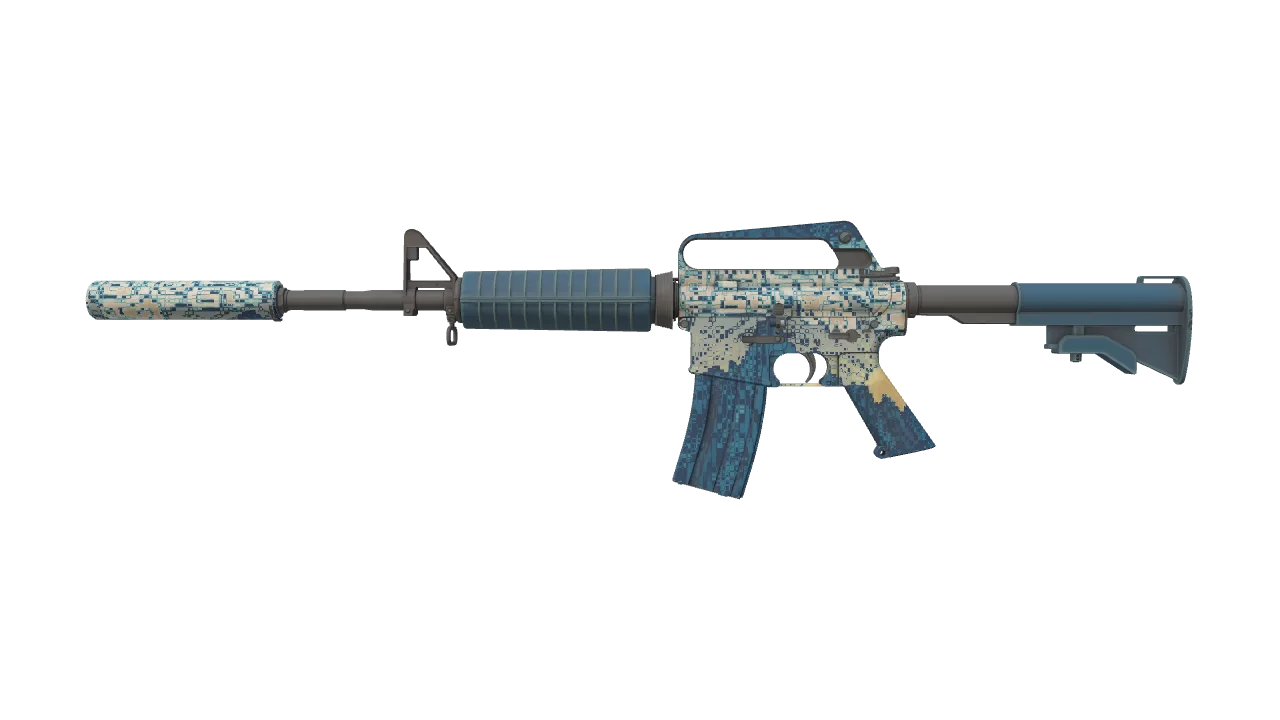 M4A1-S | Solitude seed #965, front