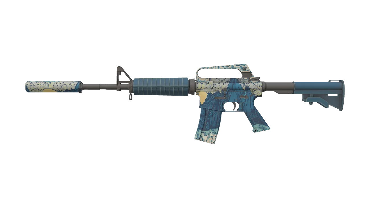 M4A1-S | Solitude seed #967, front