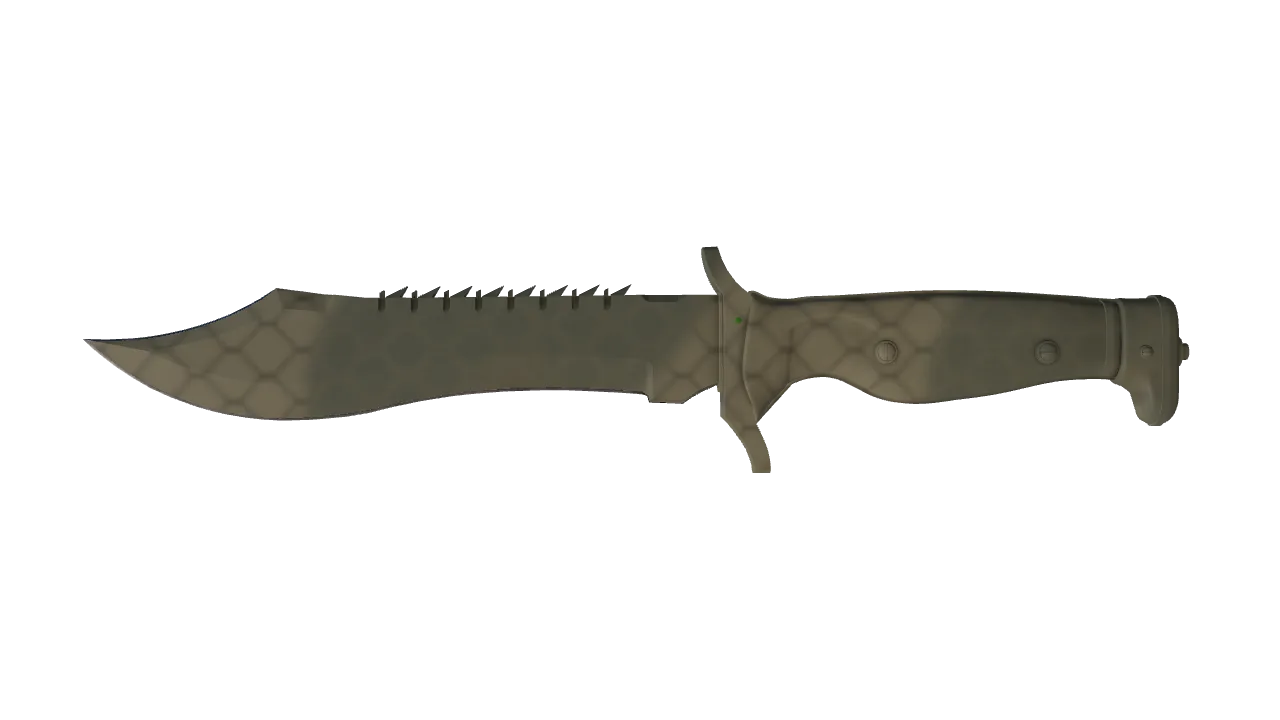 ★ Bowie Knife | Safari Mesh (Factory New) — Dust II light, front