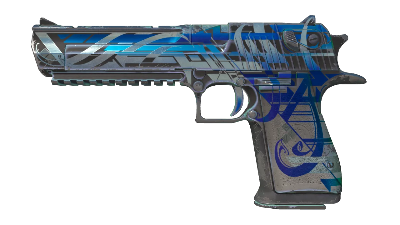 Desert Eagle | Eastern Enigma (Field-Tested) — Dust II light, front