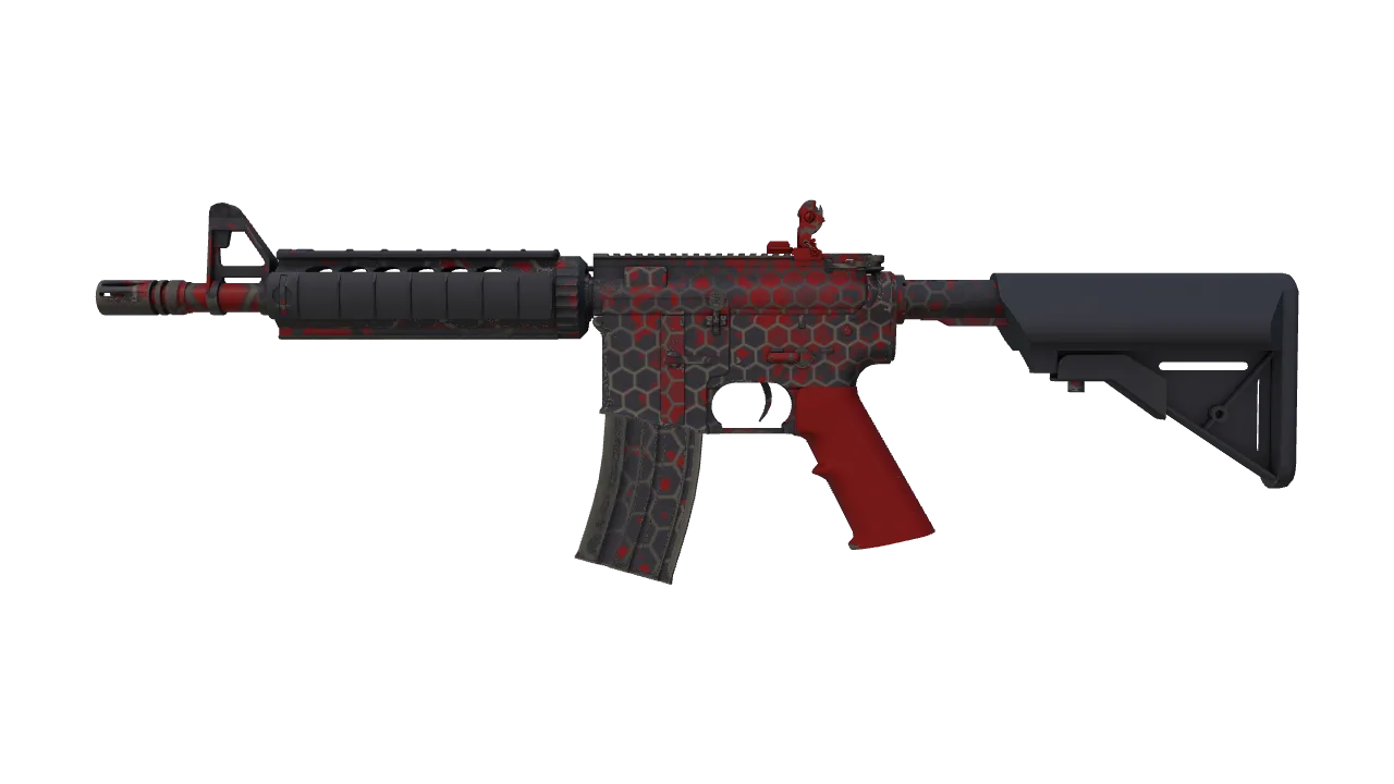 M4A4 | Converter (Factory New) — Dust II light, front