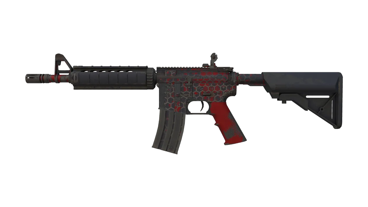 Souvenir M4A4 | Converter (Field-Tested) — Dust II light, front